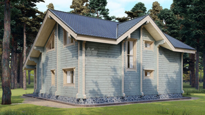 Проект дома Мюнхен клееный брус