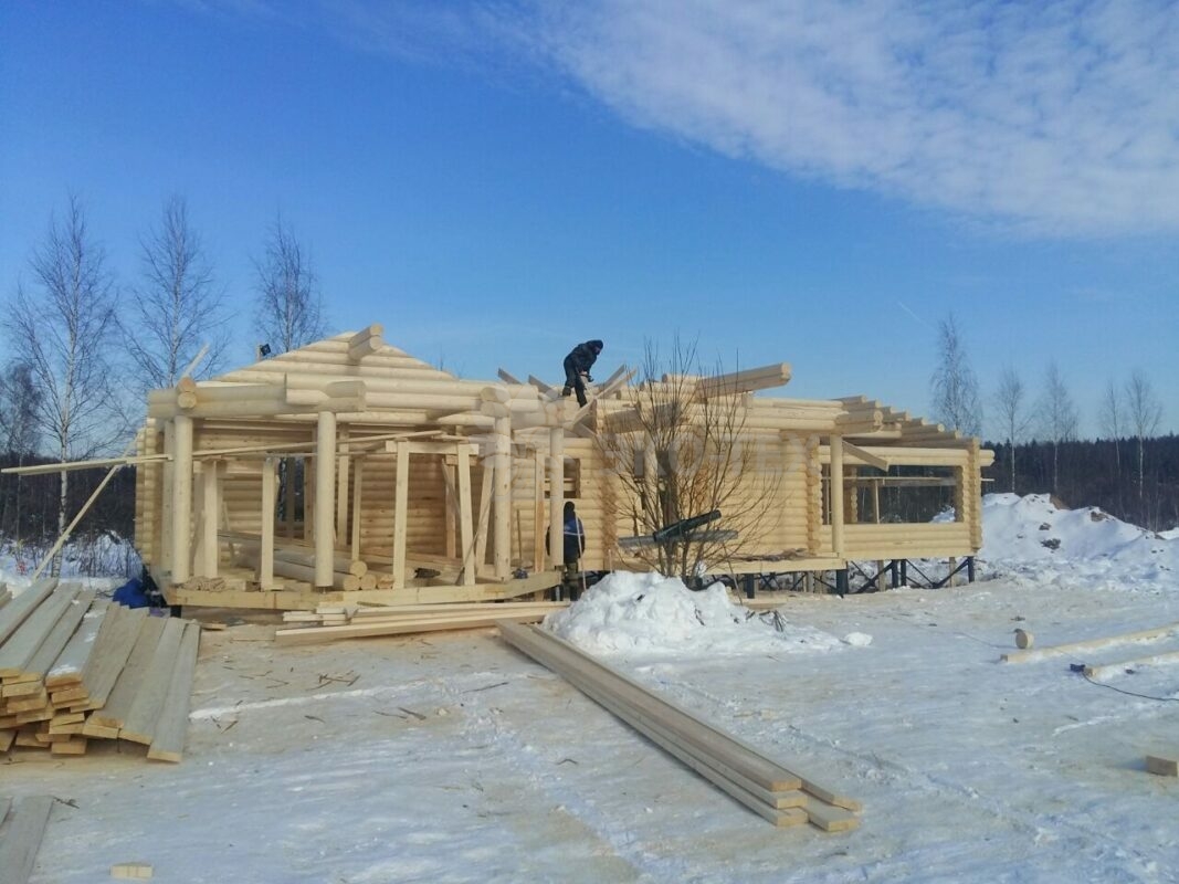 Зимнее строительство домов