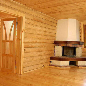 Отделочные работы в деревянном доме