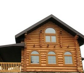 Окна в деревянном доме