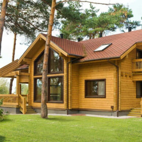 Строительство домов из клееного бруса