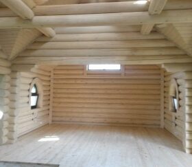 Эко-тех Завершение строительства и отделки деревянной часовни Донской иконы Божьей Матери