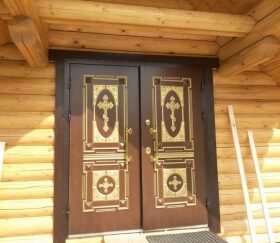 Эко-тех Завершение строительства и отделки деревянной часовни Донской иконы Божьей Матери