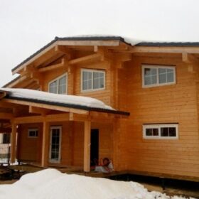 Дома из клееного бруса