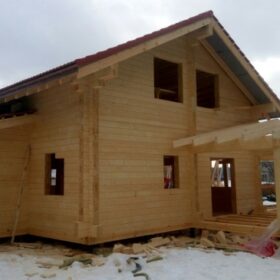 Дома из клееного бруса