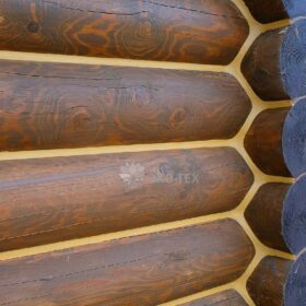 Дом из оцилиндрованного бревна по проекту Дублин