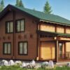 Проект дома Эсквайр Мини клееный брус