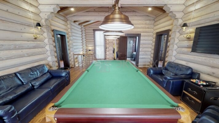 Фото дом из оцилиндрованного бревна по проекту дуб