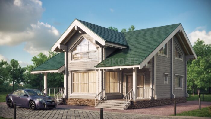 Проект дома Победа клееный брус