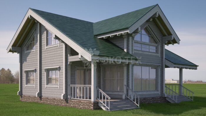 Проект дома Победа клееный брус