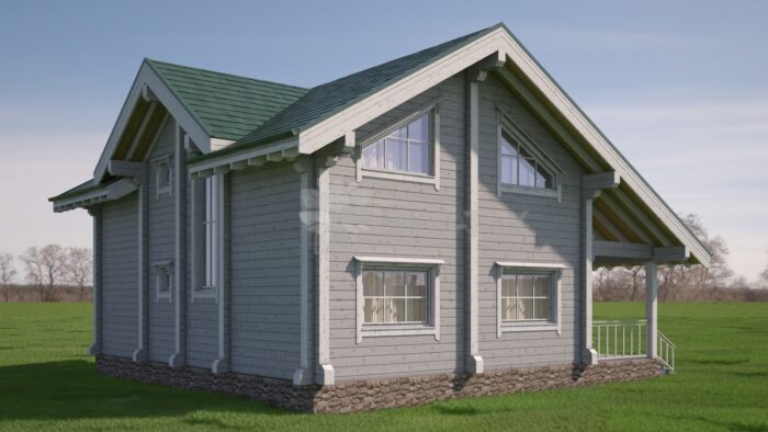 Проект дома Победа клееный брус