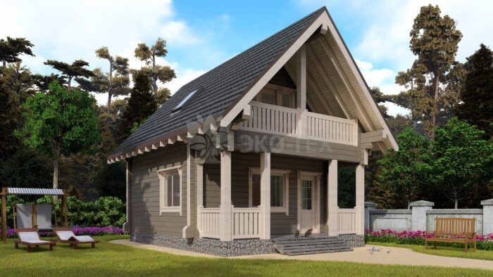 Проект дома Сицилия клееный брус