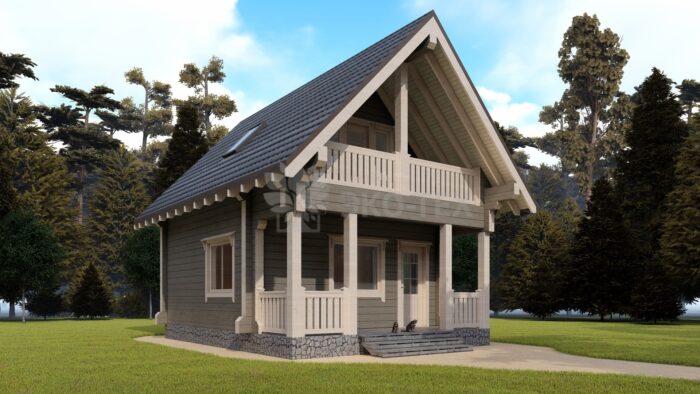 Проект дома Сицилия клееный брус