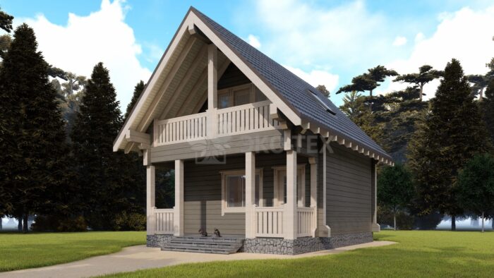 Проект дома Сицилия клееный брус