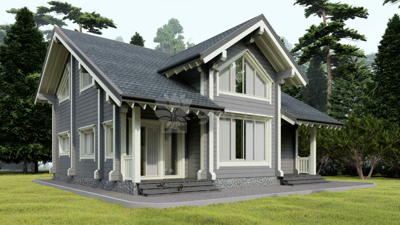 Проект дома Вена клееный брус