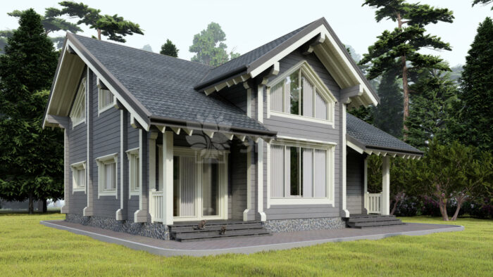 Проект дома Вена клееный брус