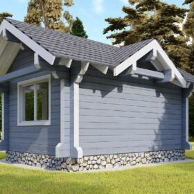 Проект дома Выставочный клееный брус