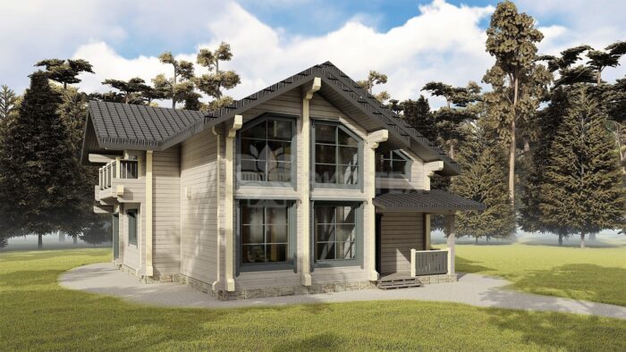 Проект дома Вольтер клееный брус