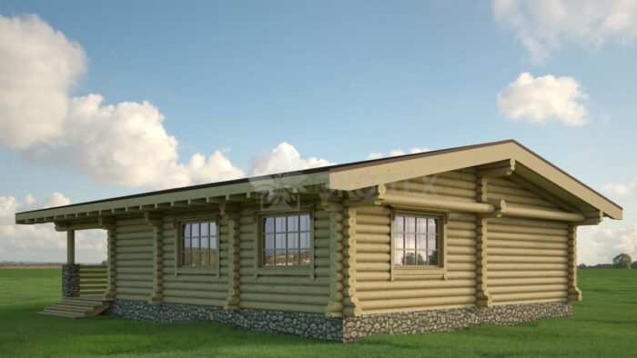 Проект дома Звездочет оцилиндрованное