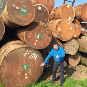 Компания Эко-Тех представляет: Строительство деревянных домов из бревен большого диаметра