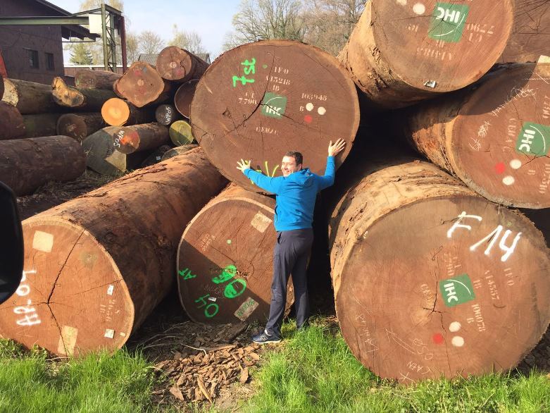 Компания Эко-Тех представляет: Строительство деревянных домов из бревен большого диаметра