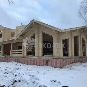 Эко-тех строительство дома из клееного бруса