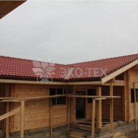 Эко-тех строительство дома из клееного бруса