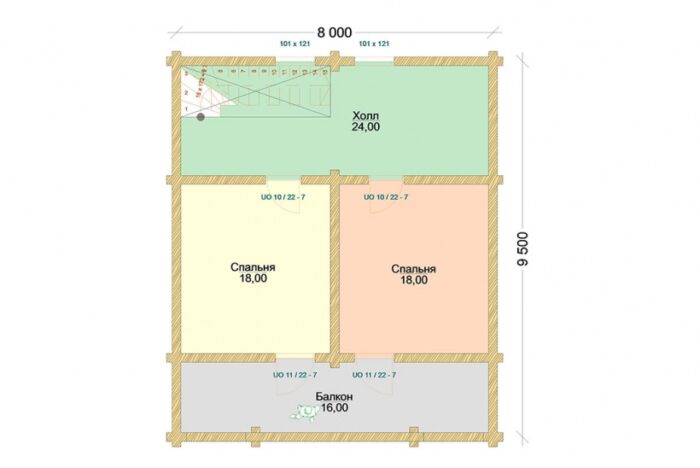 Проект бани Чехов оцилиндрованное бревно