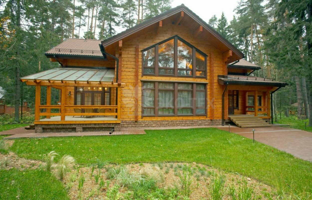 Строительство домов из клееного бруса