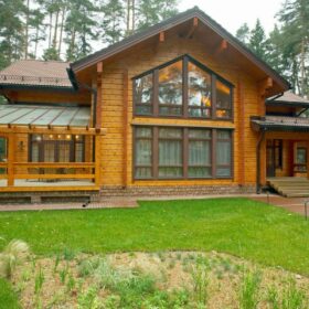 Строительство домов из клееного бруса