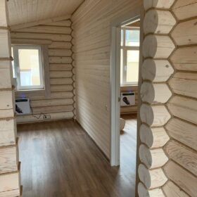 Выставка деревянных домов Эко-Тех — МКАД 65 км. фото ТЦ «Синдика»