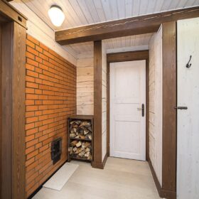 Фото баня из клееного бруса