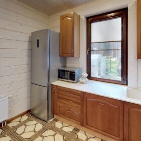 Фото дом из клееного бруса по проекту "Бунырево"