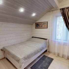 Фото дом из клееного бруса по проекту "Бунырево"