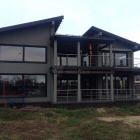 Фото деревянный дом из клееного бруса по проекту "Дипломат"