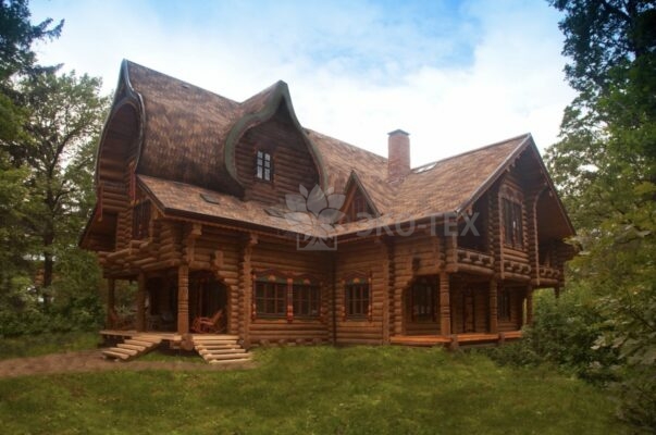 Фото изба из рубленного бревна