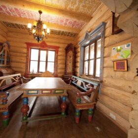 Фото изба из рубленного бревна