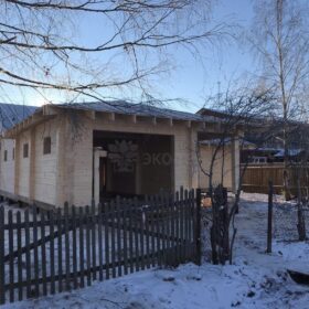 Фото дома из клееного бруса