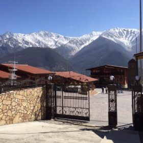 Фото дома из клееного бруса