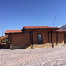 Фото дома из клееного бруса