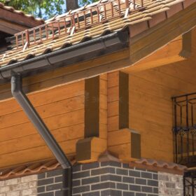 Фото дома из клееного бруса