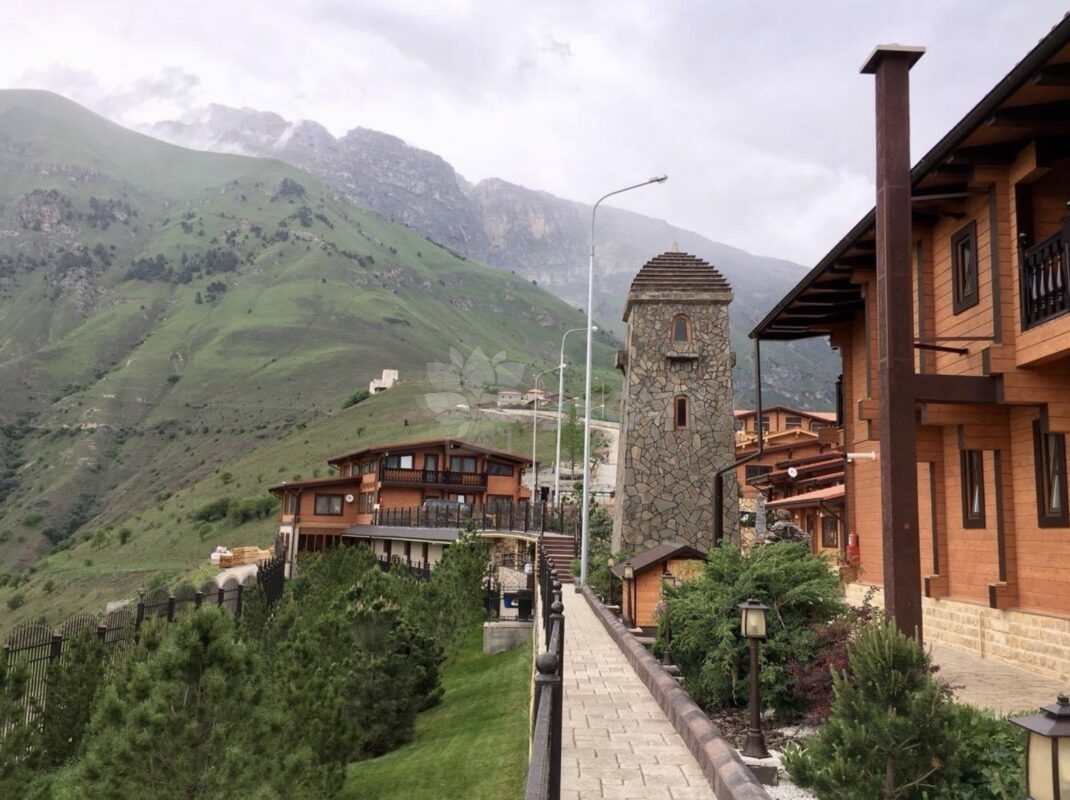 Фото дома из клееного бруса