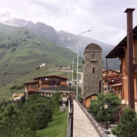 Фото дома из клееного бруса