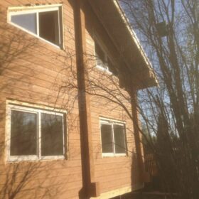 Фото дома из клееного бруса