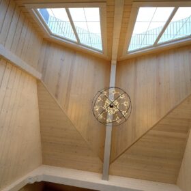 Фото деревянный дом из клееного бруса по проекту "Крым"