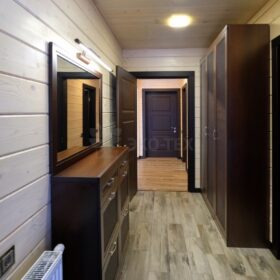 Фото деревянный дом из клееного бруса по проекту "Крым"