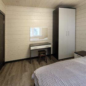 Фото деревянный дом из клееного бруса по проекту "Крым"