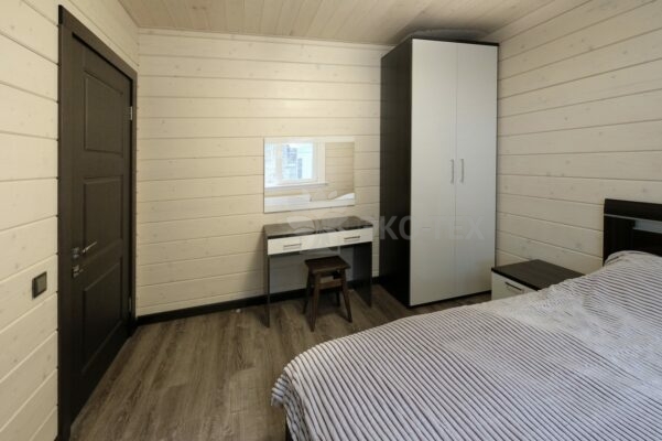 Фото деревянный дом из клееного бруса по проекту "Крым"