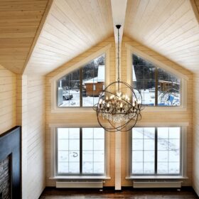 Фото деревянный дом из клееного бруса по проекту "Крым"