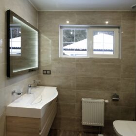 Фото деревянный дом из клееного бруса по проекту "Крым"